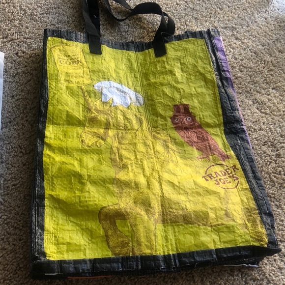 Trader joe’s reusable tote &  brand new canvas tote - Picture 12 of 13